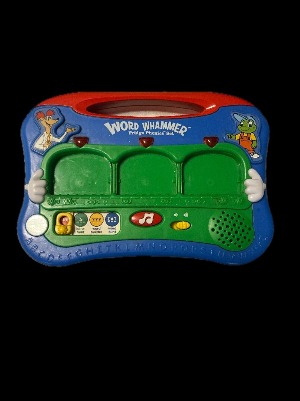 LeapFrog Word Whammer Phonics Toy Complete Alphabet Tested Works
